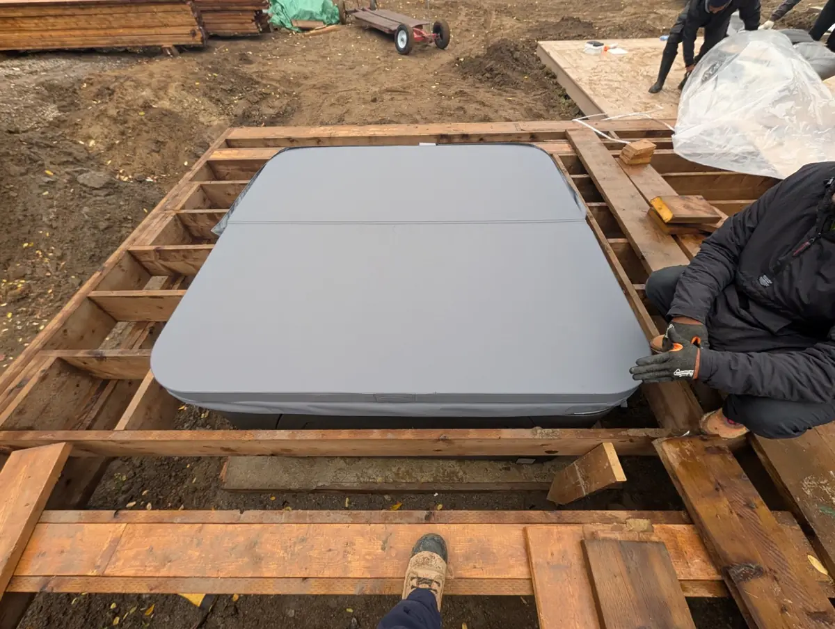 Custom wood frame install in King City